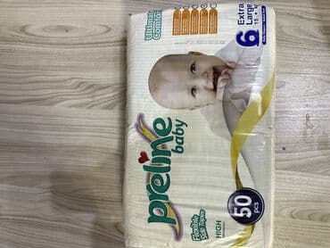 Məhsul: Preline Baby uşaq bezləri - Ölçü: 6 (Extra Large), 15+ kq - lalafo.az -da Məhsul: Preline Baby uşaq bezləri - Ölçü: 6 (Extra Large), 15+ kq -