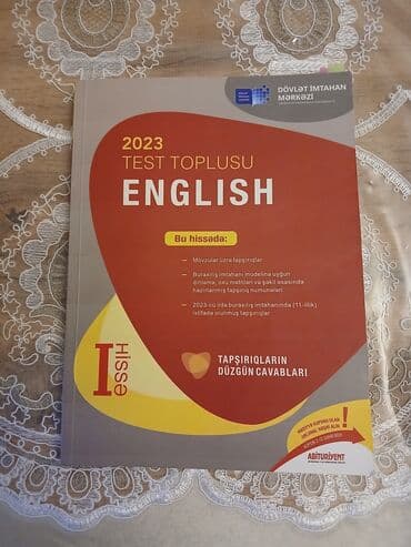 İngilis dili Testlər 11-ci sinif, 1-ci hissə, 2023 il lalafo.az -da İngilis dili Testlər 11-ci sinif, 1-ci hissə, 2023 il