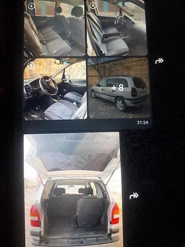 Opel Zafira miniven - Geniş salonlu 7-yerlik interyer: ikinci sırada lalafo.az -da Opel Zafira miniven - Geniş salonlu 7-yerlik interyer: ikinci sırada
