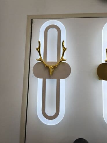 Müasir divar bra – “geyik buynuzu” dekorlu - Dizayn: Minimalist oval lalafo.az -da Müasir divar bra – “geyik buynuzu” dekorlu - Dizayn: Minimalist oval