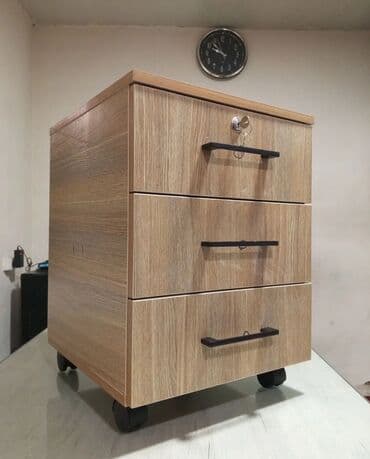 Ofis üçün mobil çekmece dolabı - Material: MDF/laminasiya səthli lalafo.az -da Ofis üçün mobil çekmece dolabı - Material: MDF/laminasiya səthli