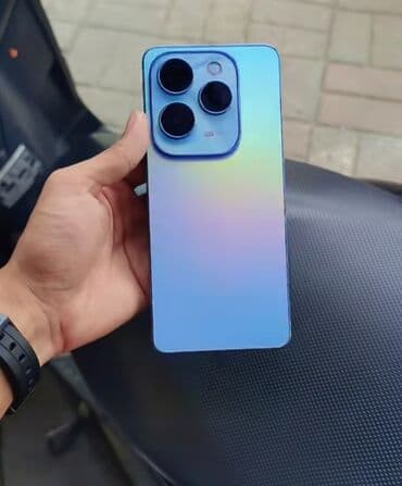 Infinix Hot 40, 256 GB, rəng - Mavi, Simsiz şarj lalafo.az -da Infinix Hot 40, 256 GB, rəng - Mavi, Simsiz şarj