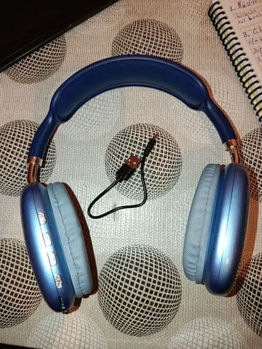 Bluetooth qulaqcıq – mavi rəng - Üstündən idarəetmə düymələri: səs lalafo.az -da Bluetooth qulaqcıq – mavi rəng - Üstündən idarəetmə düymələri: səs