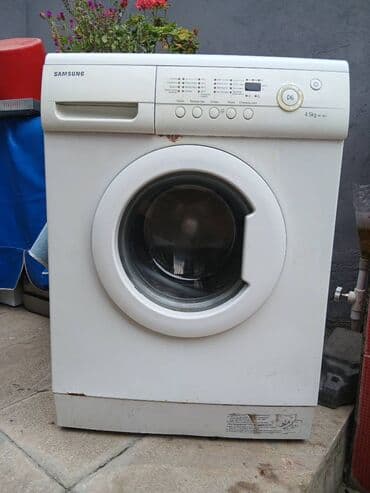 Paltaryuyan maşın Samsung, 5 kq, İşlənmiş, Avtomat, Qurutma var, Ünvandan götürmə lalafo.az -da Paltaryuyan maşın Samsung, 5 kq, İşlənmiş, Avtomat, Qurutma var, Ünvandan götürmə