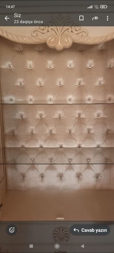 Şüşəli dolab vitrini, Yeni, Ünvandan götürmə lalafo.az -da Şüşəli dolab vitrini, Yeni, Ünvandan götürmə