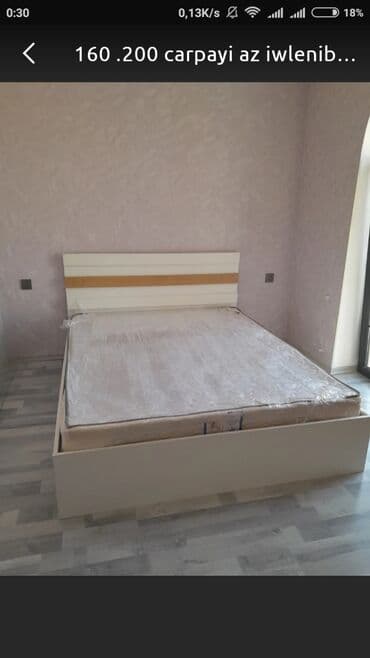 Yeni, İkinəfərlik çarpayı, Bazasız, Matras ilə lalafo.az -da Yeni, İkinəfərlik çarpayı, Bazasız, Matras ilə