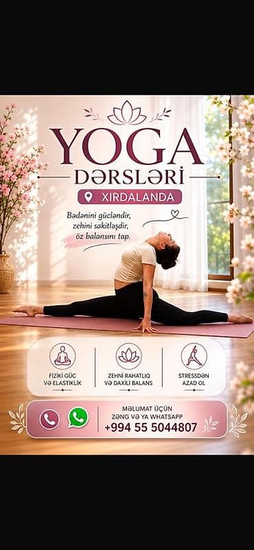 Xırdalanda Yoga Dərsləri - Məkan: Xırdalan - Məqsəd və faydalar: - lalafo.az -da Xırdalanda Yoga Dərsləri - Məkan: Xırdalan - Məqsəd və faydalar: -