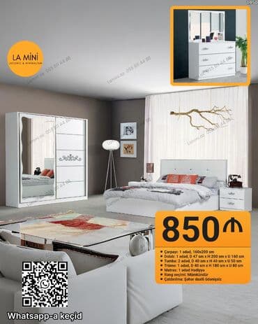 İkinəfərlik çarpayı, Komod lalafo.az -da İkinəfərlik çarpayı, Komod