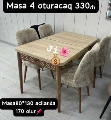 Yeni, 4 stul lalafo.az -da Yeni, 4 stul