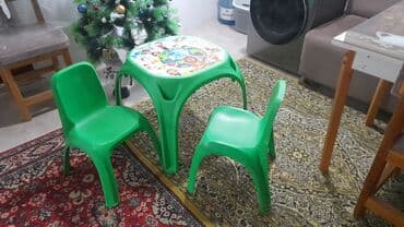 İşlənmiş, Açılmayan, Kvadrat masa, 2 stul lalafo.az -da İşlənmiş, Açılmayan, Kvadrat masa, 2 stul