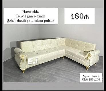 Künc divan, Qonaq otağı üçün lalafo.az -da Künc divan, Qonaq otağı üçün