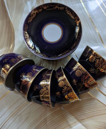 Çay dəsti, rəng - Göy, 6 nəfərlik, Rusiya lalafo.az -da Çay dəsti, rəng - Göy, 6 nəfərlik, Rusiya