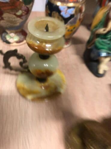 Подсвечник из оникса lalafo.az -da Подсвечник из оникса