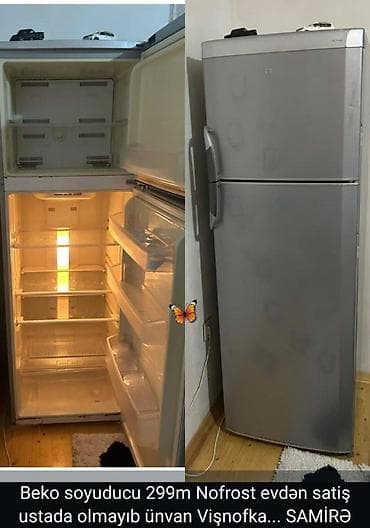 2 qapılı Beko Soyuducu Satılır, rəng - Gümüşü lalafo.az -da 2 qapılı Beko Soyuducu Satılır, rəng - Gümüşü