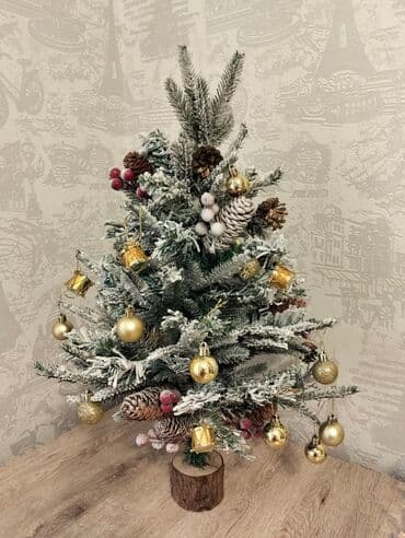 Great Wall: Mini şam ağacı – dekorativ, qar effektli - Təxminən 45–55 sm lalafo.az -da — 1 Great Wall: Mini şam ağacı – dekorativ, qar effektli - Təxminən 45–55 sm — 1