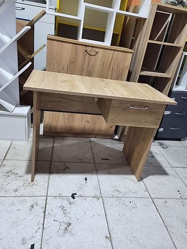 Компьютерный стол, Новый, Нераскладной, Ламинат, Прямоугольный стол at lalafo.az Компьютерный стол, Новый, Нераскладной, Ламинат, Прямоугольный стол