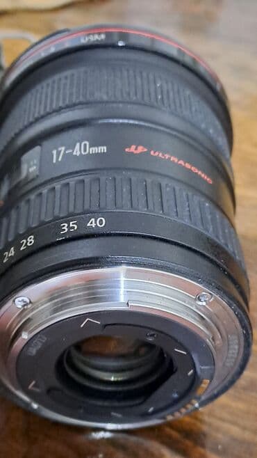 Информатика: Canon EF 17-40mm f/4L USM obyektiv - Montaj: Canon EF (tam kadr və at lalafo.az — 3 Информатика: Canon EF 17-40mm f/4L USM obyektiv - Montaj: Canon EF (tam kadr və — 3