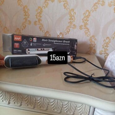 RAF Hair Straightener Brush – saç düzləşdirən daraq - 45W güc - 6 lalafo.az -da RAF Hair Straightener Brush – saç düzləşdirən daraq - 45W güc - 6