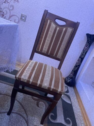 Qonaq otağı üçün, Açılmayan, Dördbucaq masa, 6 stul lalafo.az -da Qonaq otağı üçün, Açılmayan, Dördbucaq masa, 6 stul