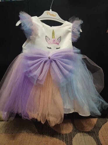 Uşaq paltarı – “Unicorn” temalı tüllü don. 18 ay təzədir. əyninə lalafo.az -da Uşaq paltarı – “Unicorn” temalı tüllü don. 18 ay təzədir. əyninə