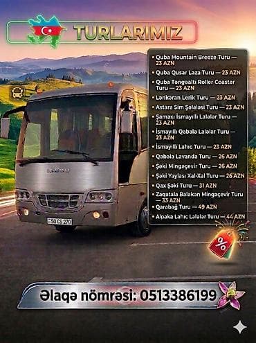 Azərbaycan üzrə avtobus turları Marşrutlar və qiymətlər: - Quba lalafo.az -da Azərbaycan üzrə avtobus turları Marşrutlar və qiymətlər: - Quba