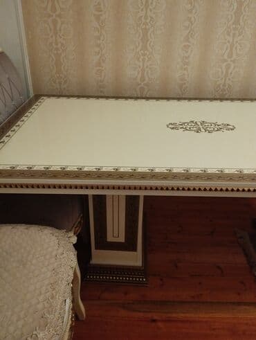 Табуретки: Гостиный стол, MDF, Прямоугольный стол at lalafo.az — 3 Табуретки: Гостиный стол, MDF, Прямоугольный стол — 3