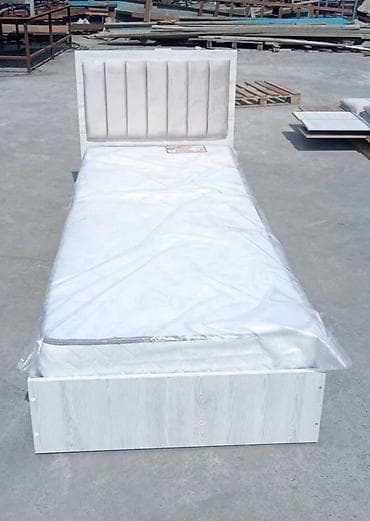Tək nəfərlik çarpayı və döşək dəsti - Ölçü: təxmini 90x190 sm (tək lalafo.az -da Tək nəfərlik çarpayı və döşək dəsti - Ölçü: təxmini 90x190 sm (tək