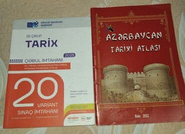 Tarix 3 cü qruplar üçün test vəsaiti otk 3 azn,azərbaycan tarixi lalafo.az -da Tarix 3 cü qruplar üçün test vəsaiti otk 3 azn,azərbaycan tarixi