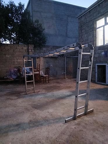 Alüminium çoxfunksiyalı qatlanan nərdivan - 4 bölməli konstruksiya lalafo.az -da Alüminium çoxfunksiyalı qatlanan nərdivan - 4 bölməli konstruksiya
