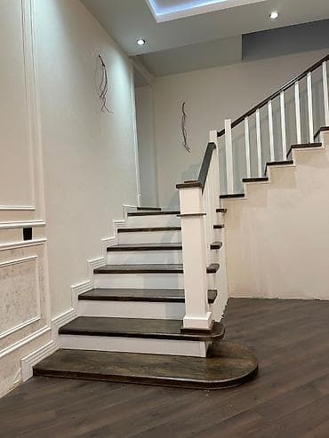 Перила: Taxta pilləkən və məhəccər hazırlama xidməti - Fərdi layihə: düz, L at lalafo.az — 9 Перила: Taxta pilləkən və məhəccər hazırlama xidməti - Fərdi layihə: düz, L — 9