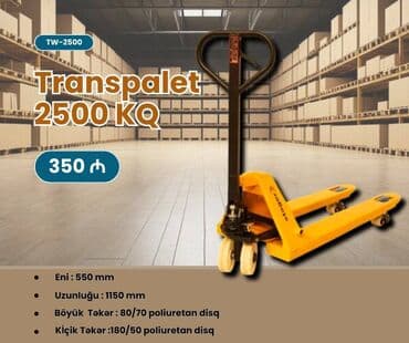 En Son model 2500 kq (2.5Tonluq) transpaletlerimiz Terezili Transpalet lalafo.az -da En Son model 2500 kq (2.5Tonluq) transpaletlerimiz Terezili Transpalet