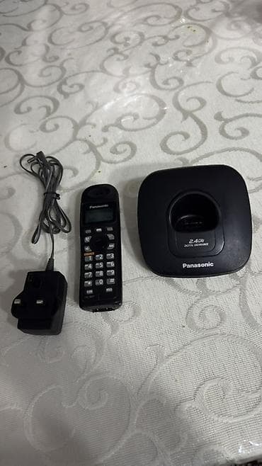 Stasionar telefon Panasonic, Simsiz, İşlənmiş, Pulsuz çatdırılma, Ünvandan götürmə lalafo.az -da — 4 Stasionar telefon Panasonic, Simsiz, İşlənmiş, Pulsuz çatdırılma, Ünvandan götürmə — 4