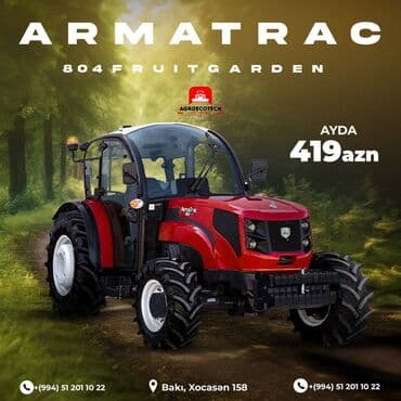 Türkiyə istehsalı olan armatrac 804 fg traktoru, kənd təsərrüfatı lalafo.az -da Türkiyə istehsalı olan armatrac 804 fg traktoru, kənd təsərrüfatı