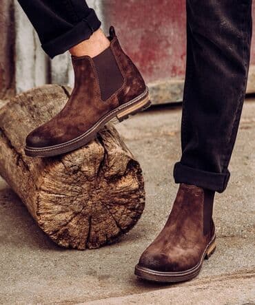 Məhsul: Kişi Chelsea tərzində ayaqqabı/çəkmə - Material: Təbii zamşa lalafo.az -da Məhsul: Kişi Chelsea tərzində ayaqqabı/çəkmə - Material: Təbii zamşa