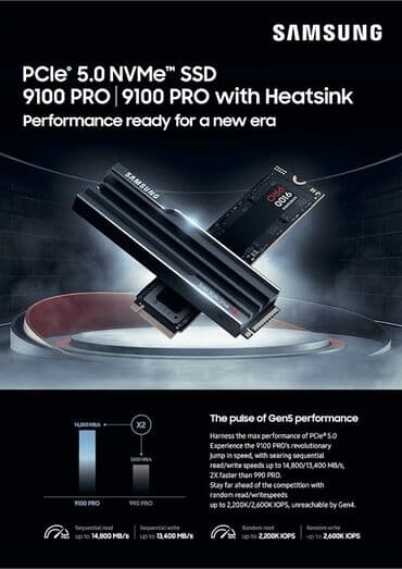 Накопитель SSD Samsung, 1 ТБ, M.2 at lalafo.az — 2 Накопитель SSD Samsung, 1 ТБ, M.2 — 2