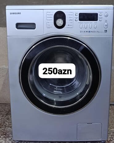 Paltaryuyan maşın Samsung, 6 kq, Avtomat, Qurutmasız, Kredit yoxdur lalafo.az -da Paltaryuyan maşın Samsung, 6 kq, Avtomat, Qurutmasız, Kredit yoxdur