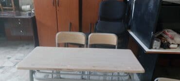 Манежи: Məktəbli partaları 15 dəst var işlənmiş dəsti 60 m 1 ön masa 2 at lalafo.az — 1 Манежи: Məktəbli partaları 15 dəst var işlənmiş dəsti 60 m 1 ön masa 2 — 1