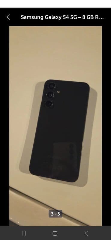 Samsung Galaxy A34, 128 GB, rəng - Qara, İki sim kartlı lalafo.az -da Samsung Galaxy A34, 128 GB, rəng - Qara, İki sim kartlı