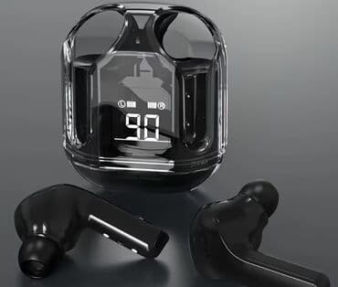 Şəffaf displeyli TWS simsiz qulaqlıq seti - Qulaqcıq forması: in‑ear lalafo.az -da Şəffaf displeyli TWS simsiz qulaqlıq seti - Qulaqcıq forması: in‑ear