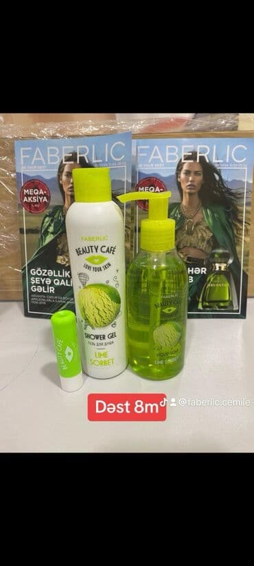 Layım🍋 Qoxulu Sevimli Dəst😍 200 ml Duş Geli 200 ml Maye Sabun Dodaq lalafo.az -da Layım🍋 Qoxulu Sevimli Dəst😍 200 ml Duş Geli 200 ml Maye Sabun Dodaq