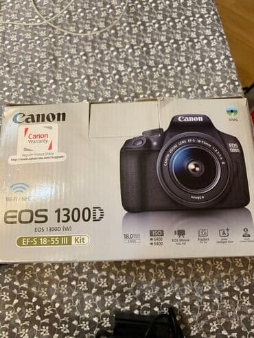 Canon EOS 1300D. Music Gallery dən alınıb. Çox az işlənib (2-3 dəfə) lalafo.az -da Canon EOS 1300D. Music Gallery dən alınıb. Çox az işlənib (2-3 dəfə)