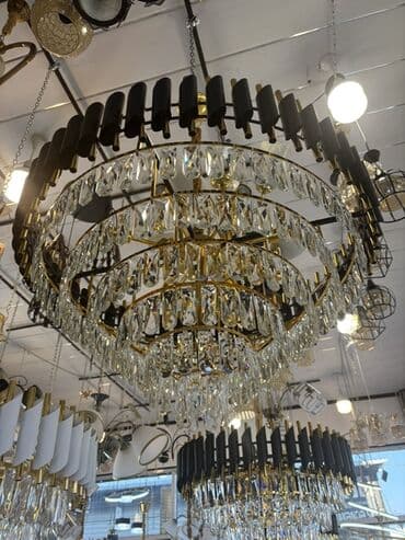 Çılçıraq, 10 və daha çox lampa, Xrustal lalafo.az -da Çılçıraq, 10 və daha çox lampa, Xrustal