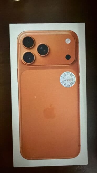 IPhone 17 Pro Max, 256 GB, Narıncı lalafo.az -da IPhone 17 Pro Max, 256 GB, Narıncı