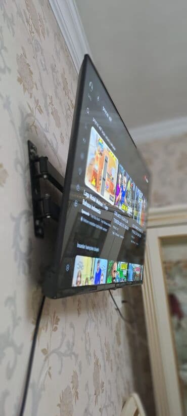 FICHER smart televizor - Ekran ölçüsü: təxminən 40–43 düym (divar lalafo.az -da FICHER smart televizor - Ekran ölçüsü: təxminən 40–43 düym (divar