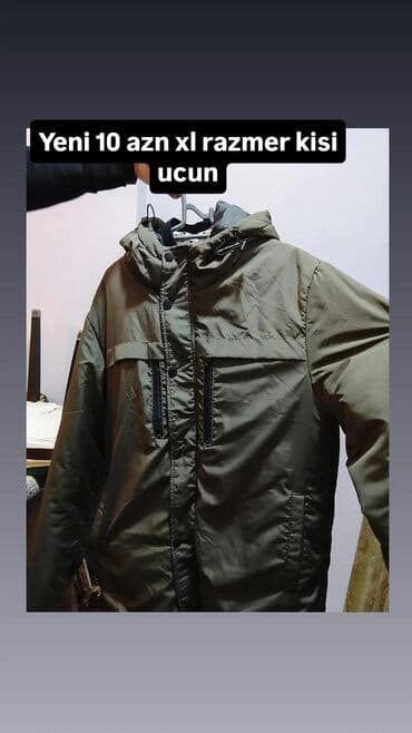 Kişi üçün qışlıq kürəkli gödəkçə - Ölçü: XL - Rəng: zeytun-yaşıl lalafo.az -da Kişi üçün qışlıq kürəkli gödəkçə - Ölçü: XL - Rəng: zeytun-yaşıl