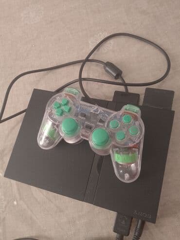 PlayStation 2 Slim oyun konsolu - Model: Sony PlayStation 2 Slim lalafo.az -da PlayStation 2 Slim oyun konsolu - Model: Sony PlayStation 2 Slim