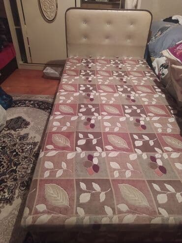 Təknəfərlik çarpayı, Bazalı, Matras ilə, Siyirməsiz lalafo.az -da Təknəfərlik çarpayı, Bazalı, Matras ilə, Siyirməsiz