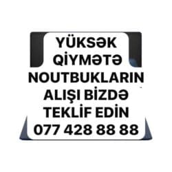 YÜKSƏK QİYMƏTƏ NOUTBUK ALIRAM lalafo.az -da YÜKSƏK QİYMƏTƏ NOUTBUK ALIRAM