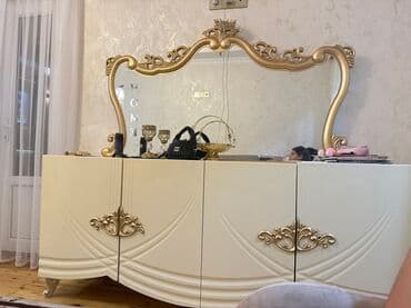 Klassik üslubda salon və yataq otağı mebel dəsti - Rəng: krem/ivori lalafo.az -da Klassik üslubda salon və yataq otağı mebel dəsti - Rəng: krem/ivori