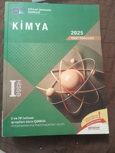 Kimya Testlər 11-ci sinif, DİM, 1-ci hissə lalafo.az -da Kimya Testlər 11-ci sinif, DİM, 1-ci hissə